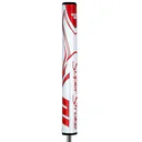 SuperStroke Zenergy Tour 2.0 putter grip, weiss/rot