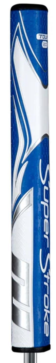 SuperStroke Zenergy Tour 2.0 putter grip, blau/weiss
