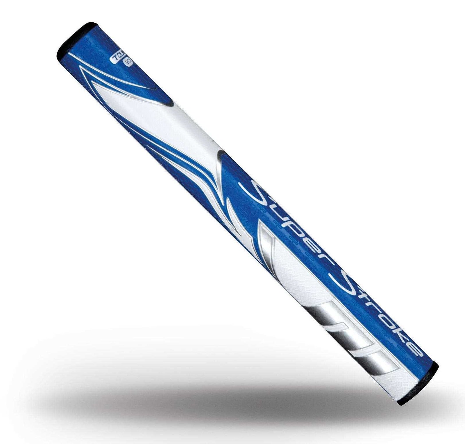 SuperStroke Zenergy Tour 2.0 putter grip, blau/weiss