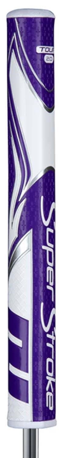 SuperStroke Zenergy Tour 2.0 putter grip, lila/weiss