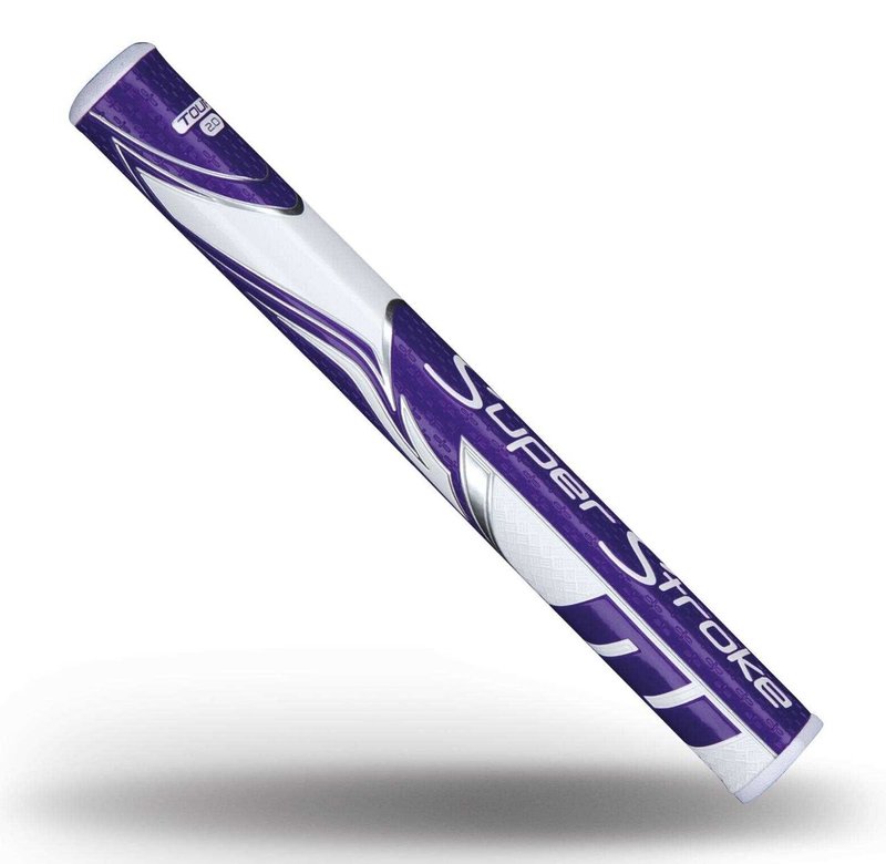 SuperStroke Zenergy Tour 2.0 putter grip, lila/weiss