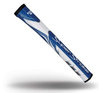 SuperStroke Zenergy Pistol GT 2.0 Putter Griff, blau/weiss