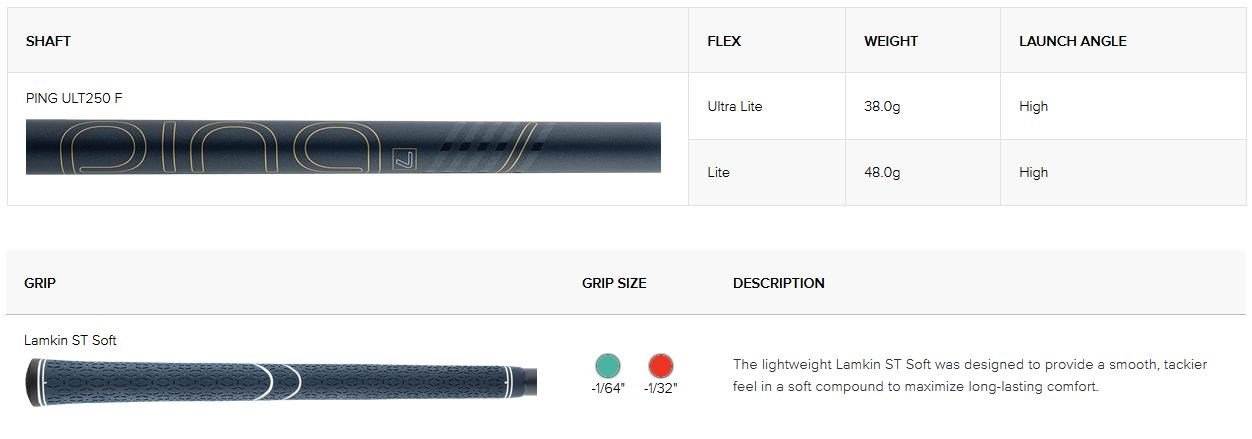 Ping G Le3 Damen Fairwayholz