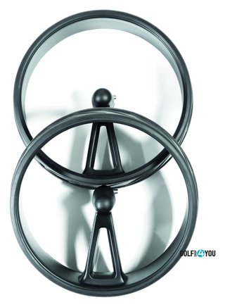 JuCad Complete Wheel Set (3) für PHANTOM TITAN Elektrotrolleys (Felgen und Reifen), titanium