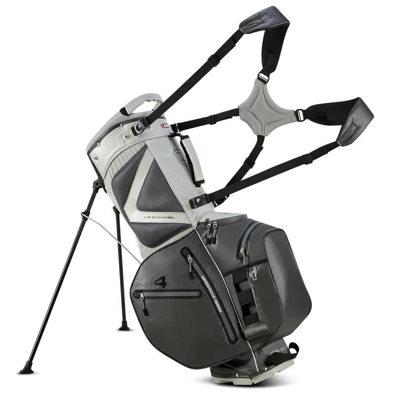 Big Max Aqua Hybrid 4 Standbag, grau/schwarz