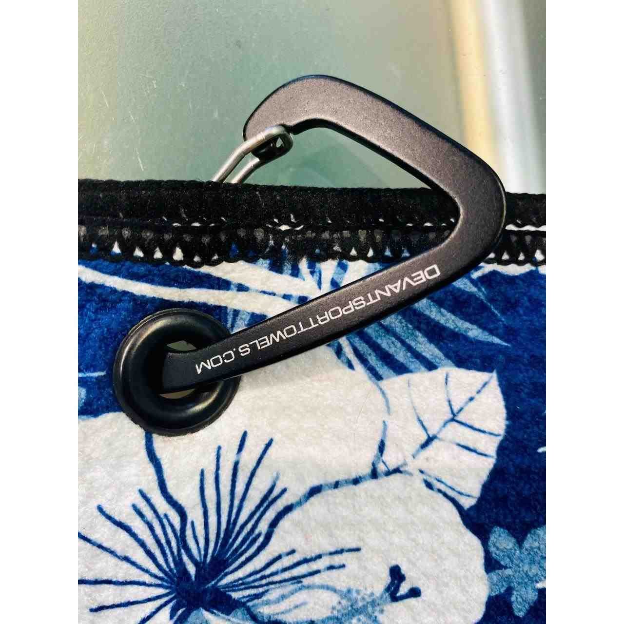Devant Ultimate Microfiber Golfhandtuch, tropical flowers