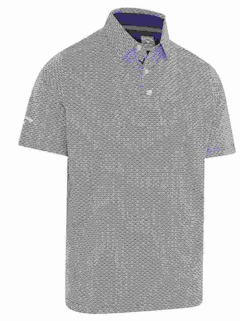 Callaway All Over Trademark Herre Poloshirt, dunkelblau