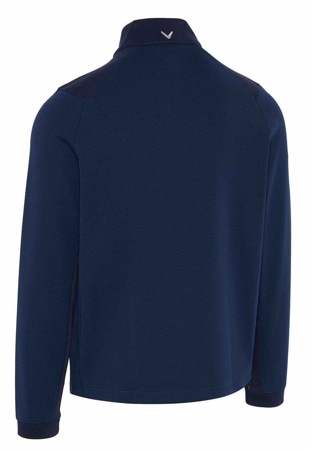 Callaway Eco Hex Texture Herren Sweatshirt, dunkelblau