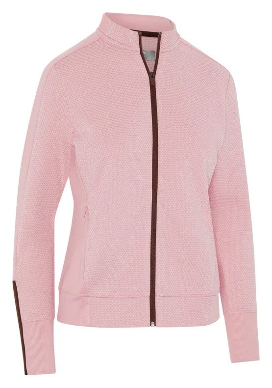 Callaway Heathered Fleece Damen Sweatshirt, pink nectar