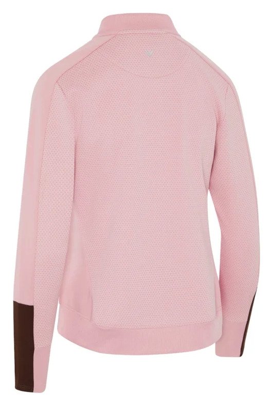 Callaway Heathered Fleece Damen Sweatshirt, pink nectar