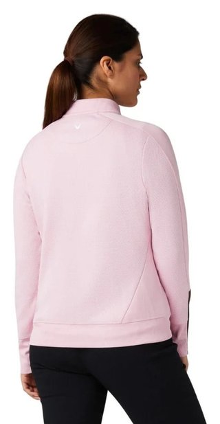 Callaway Heathered Fleece Damen Sweatshirt, pink nectar