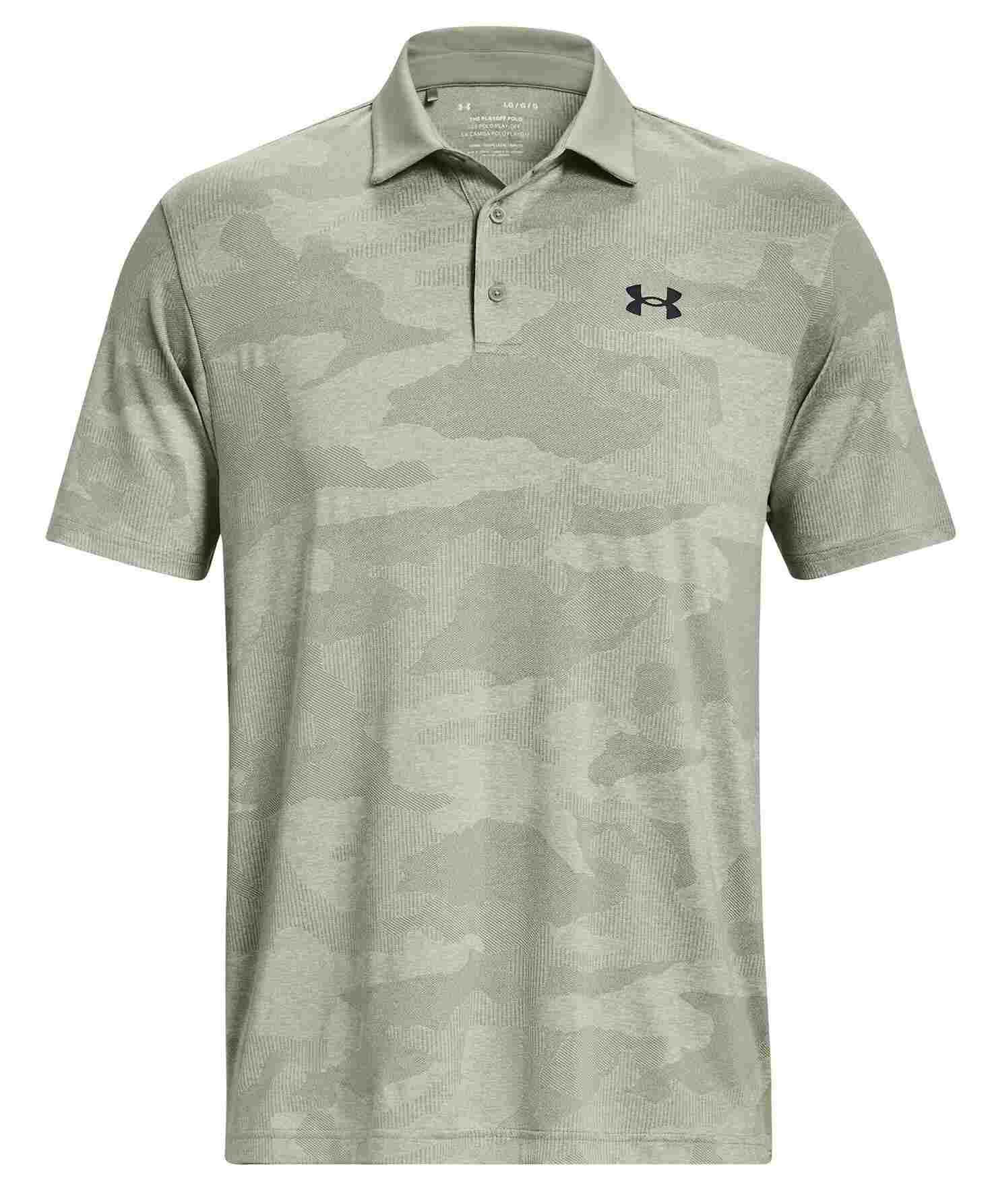 Under Armour Playoff 3.0 Jacquard Herren Poloshirt, grove green