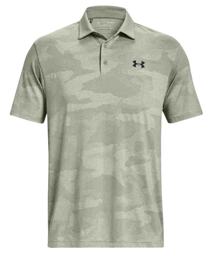 Under Armour Playoff 3.0 Jacquard Herren Poloshirt, grove green
