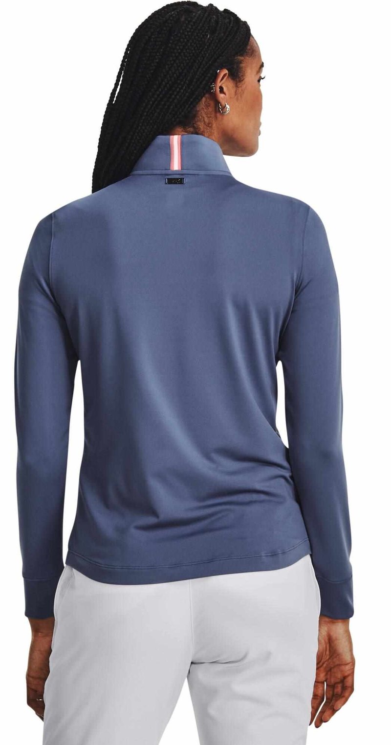 Under Armour Playoff 1/4 Zip Damen Sweatshirt, hushed blue