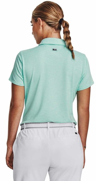 Under Armour Zinger Playoff Damen Poloshirt, neo turquoise