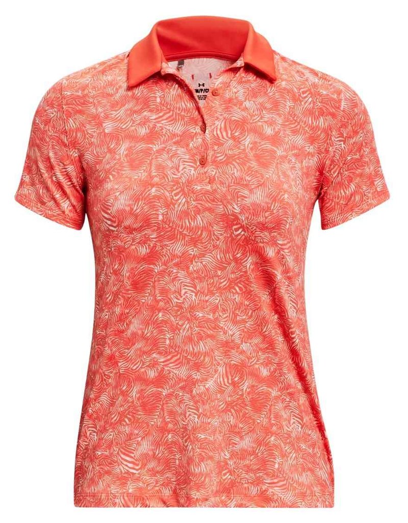Under Armour Playoff Damen Poloshirt, rot