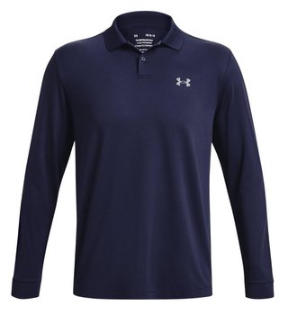 Under Armour Matchplay Herren Langarm-Poloshirt, dunkelblau
