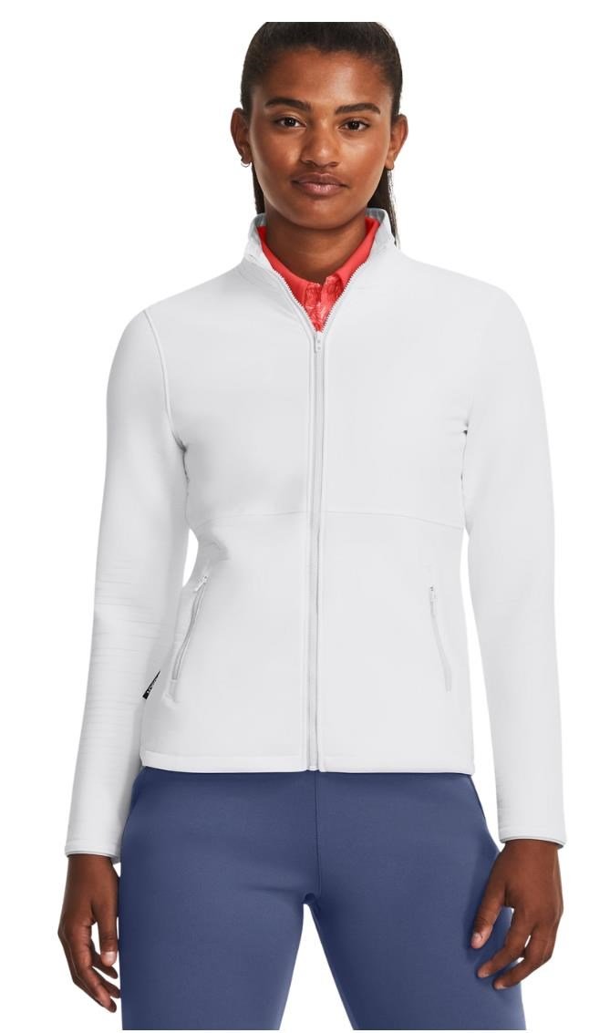 Under Armour Storm Daytona FZ Damen Sweatshirt, weiss