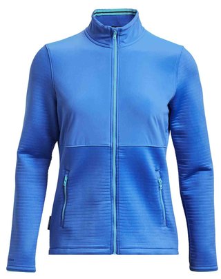 Under Armour Storm Daytona FZ Damen Sweatshirt, water/neo turquoise