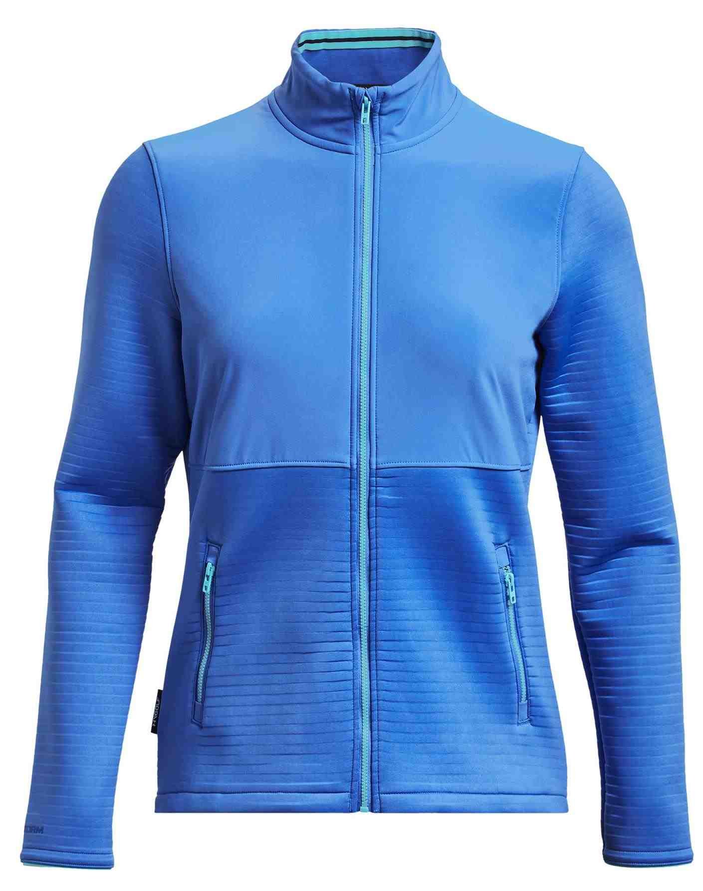 Under Armour Storm Daytona FZ Damen Sweatshirt, water/neo turquoise