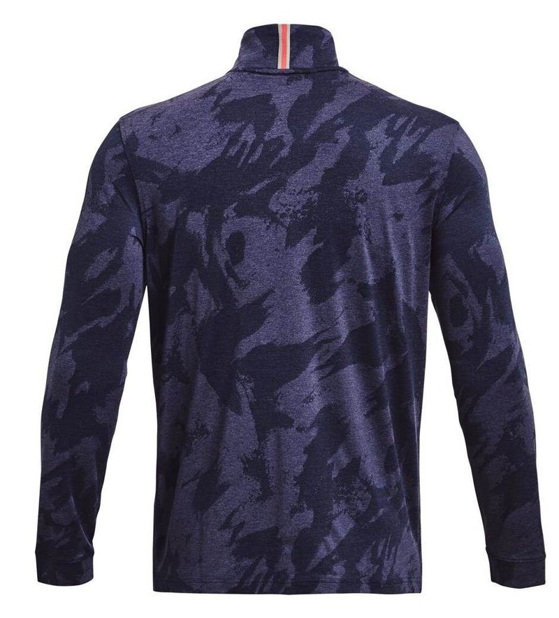 Under Armour Payoff Jacquard 1/4 Zip Herren Sweatshirt, dunkelblau