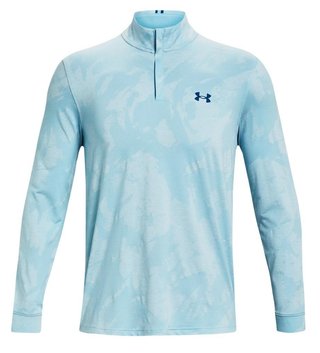 Under Armour Payoff Jacquard 1/4 Zip Herren Sweatshirt, hellblau