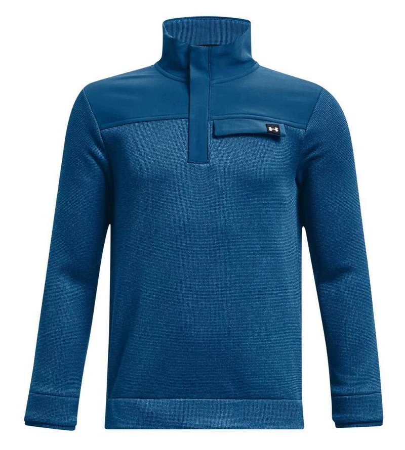 Under Armour Storm SweaterFleece 1/2 Zip Jungen Sweatshirt, blau