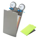 JuCad Scorekartenhalter, titanium/grün Abdeckungs