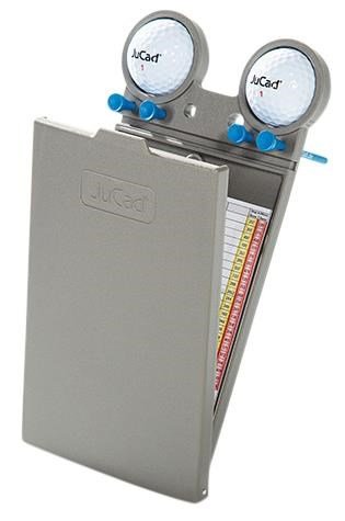 JuCad Scorekartenhalter, titanium/schwarz Abdeckungs