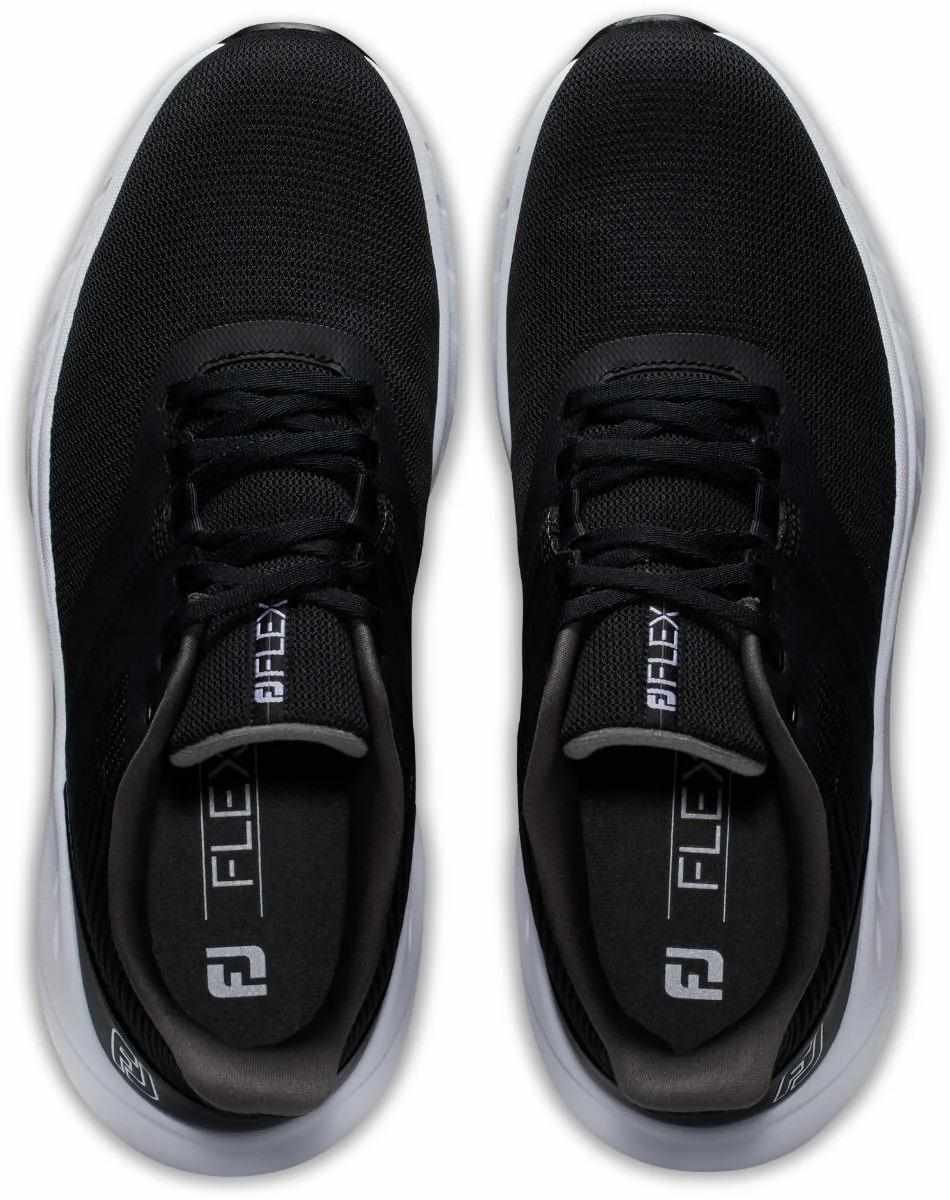 FootJoy Flex Herren Golfschuhe, schwarz/weiss