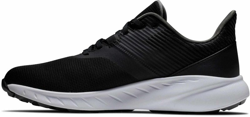 FootJoy Flex Herren Golfschuhe, schwarz/weiss