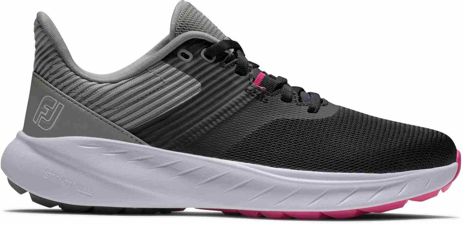 FootJoy Flex Damen Golfschuhe, schwarz/grau