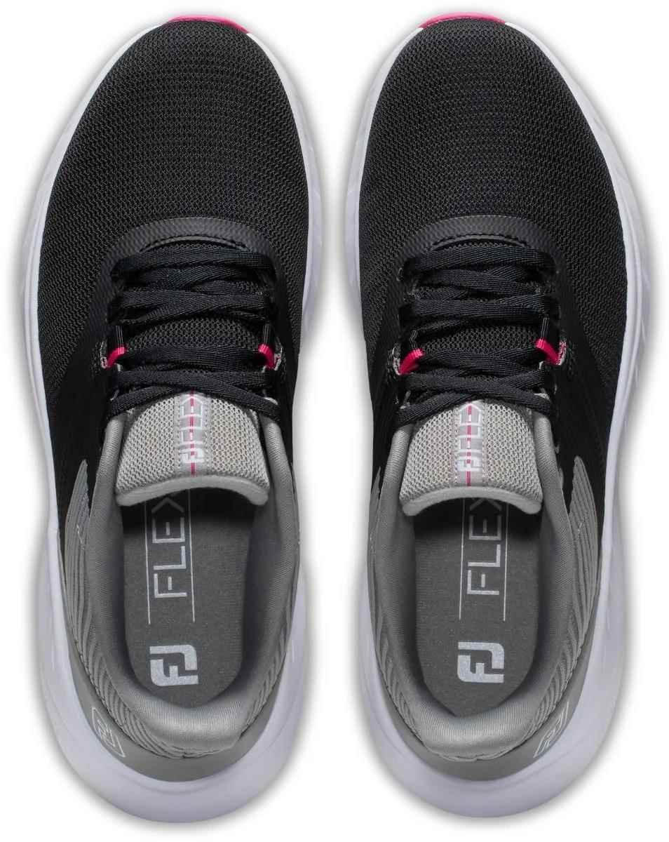 FootJoy Flex Damen Golfschuhe, schwarz/grau