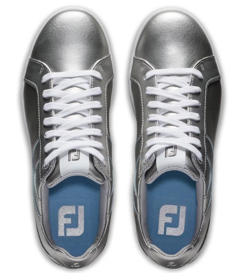 FootJoy Links Damen Golfschuhe, silber