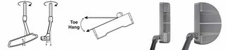 U.S. Kids Golf TS5-66 (167+cm) DD1 Junior Putter 33"