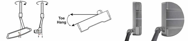 U.S. Kids Golf TS5-66 (167+cm) DD1 Junior Putter 33"