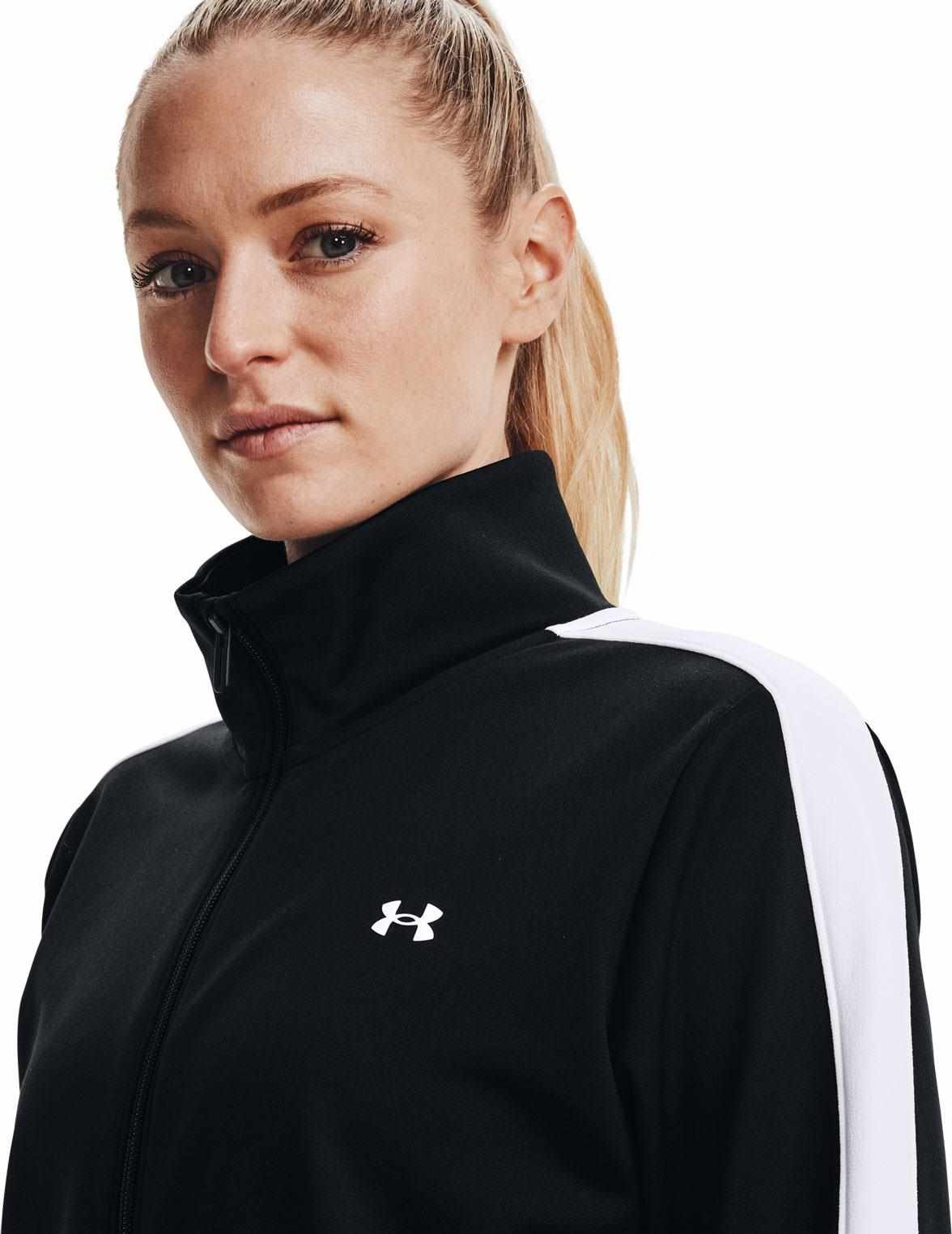 Under Armour Tricot Damen Trainingsanzug, schwarz