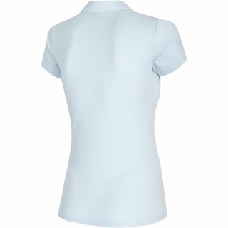 4F Damen Poloshirt, blau