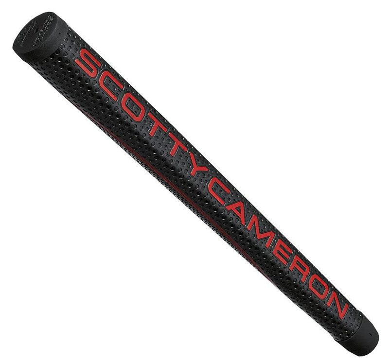 Scotty Cameron Matador Putter Grip, schwarz/rot, Midsize