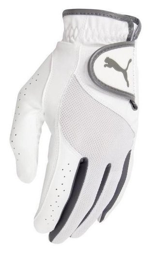Puma Sport Performance Damen Golfhandschuh, Weiß/Grau