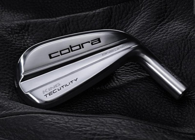 Cobra KING TEC ONE Length Silver Utility Herren Eisen, Graphit