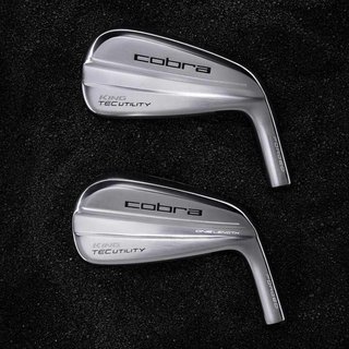 Cobra KING TEC ONE Length Silver Utility Herren Eisen, Graphit