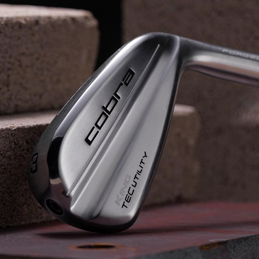 Cobra KING TEC ONE Length Silver Utility Herren Eisen, Graphit