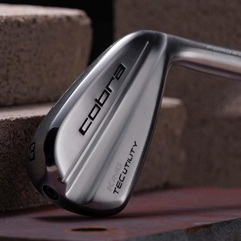Cobra KING TEC ONE Length Silver Utility Herren Eisen, Graphit