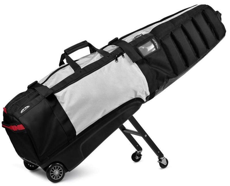 Sun Mountain Club Glider Meridian Travelcover, schwarz/weiss