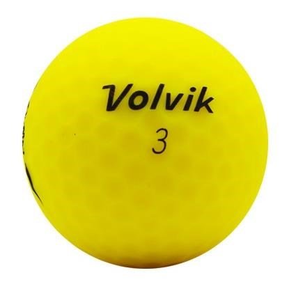Volvik Vimat Golfbälle, gelb