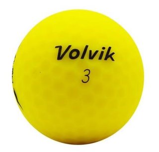 Volvik Vimat Golfbälle, gelb