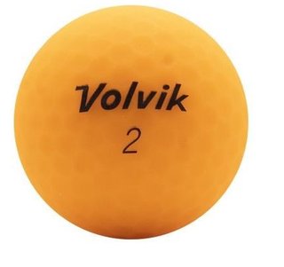 Volvik Vimat Golfbälle, orange,12 Stk.