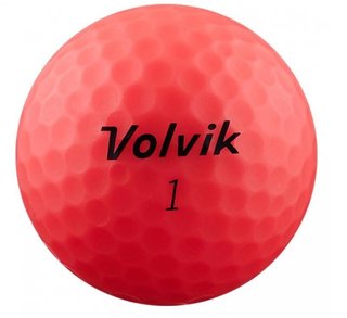 Volvik Vimat Golfbälle, rot, 12 Stk.