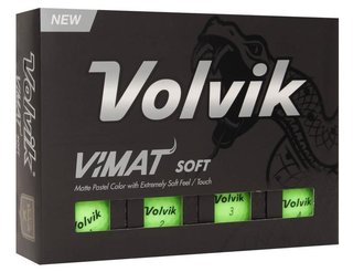 Volvik Vimat Golfbälle, grün, 12 Stk.